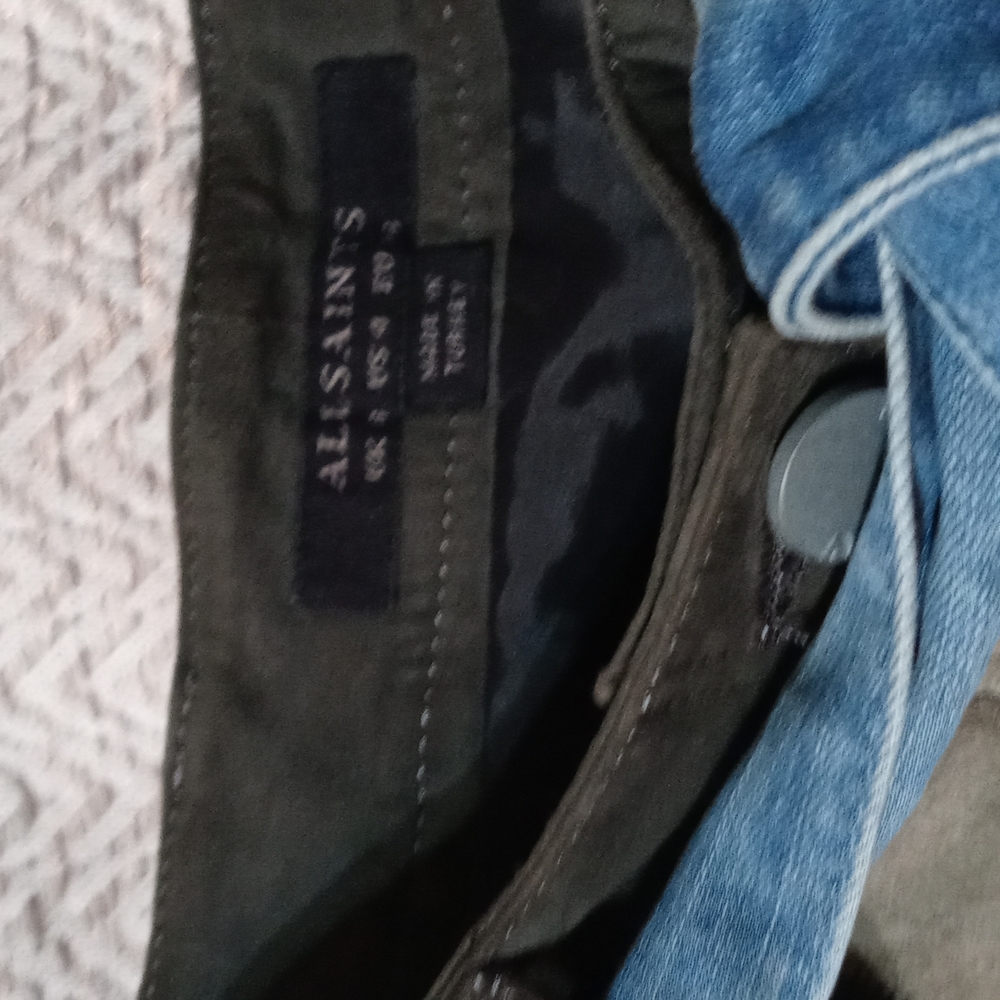 All Saints Patchwork Suede Skirt 4 - image 3